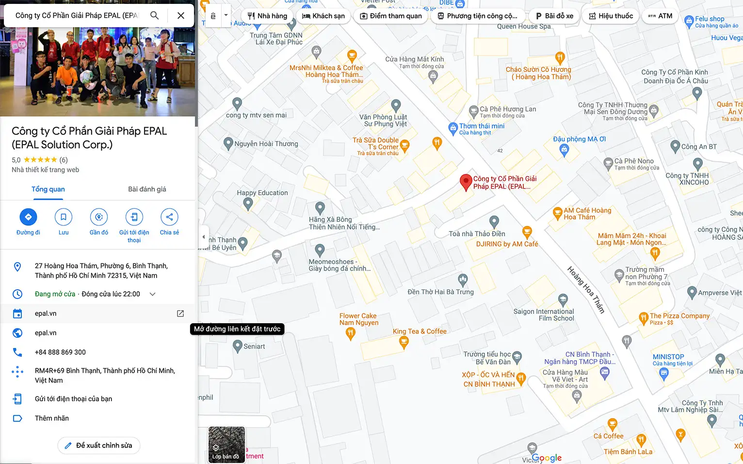 google maps epal solution