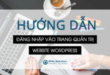 Hướng dẫn đăng nhập vào trang quản trị website wordpress